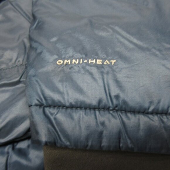 Columbia Titanium Jacket Small Womens Navy Interchange Insulated Omni Heat - Picture 7 of 15